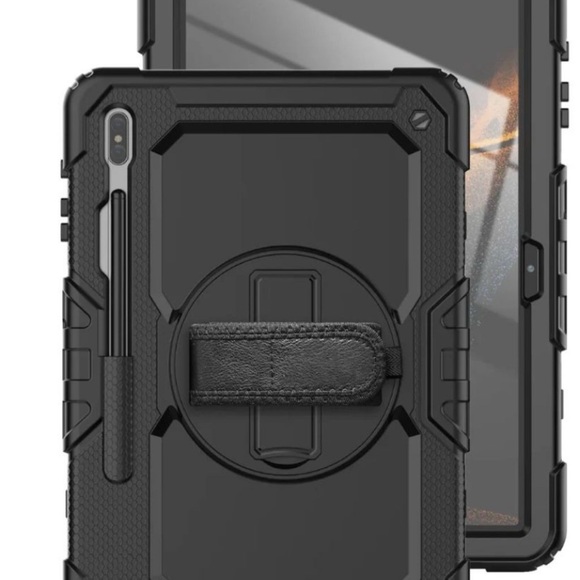 Source Unknown Black Tablet Case with Stand - Picture 1 of 4